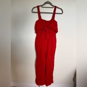 Abercrombie and fitch front tie romper